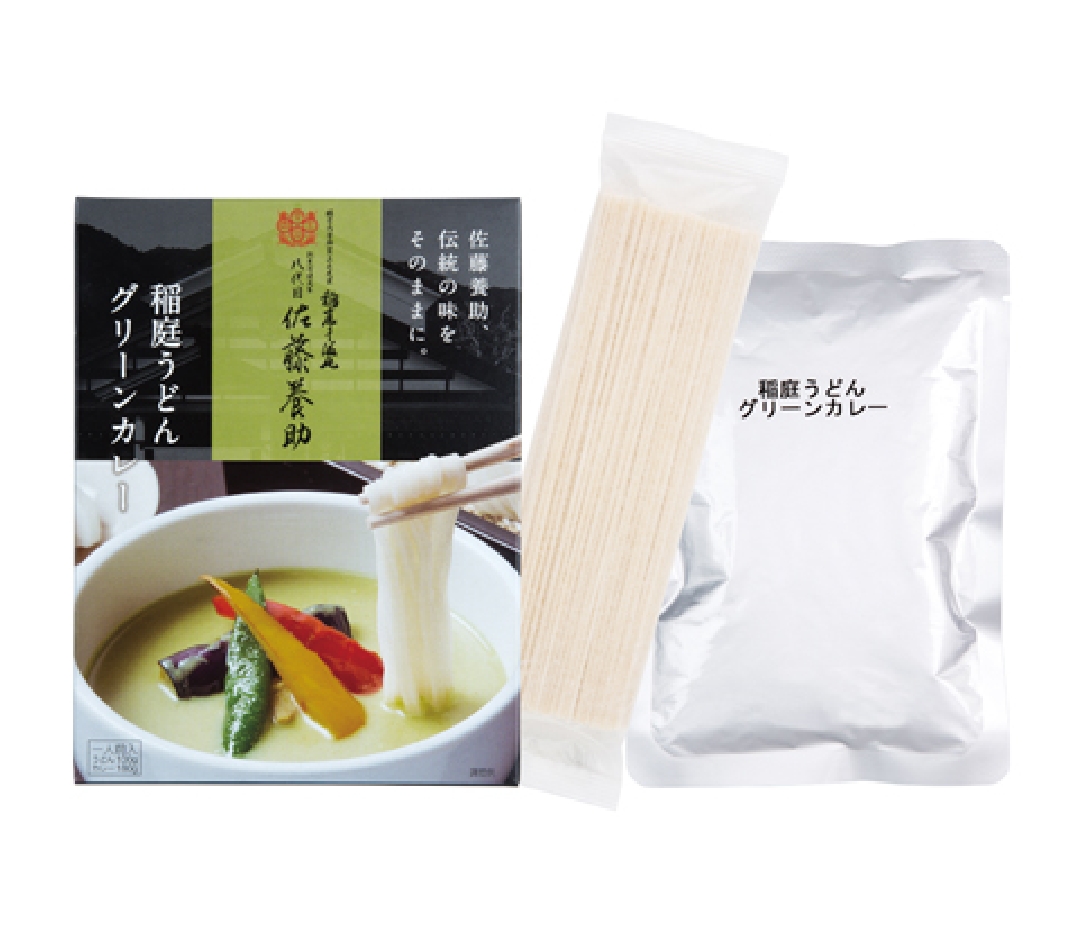 【RCG】稲庭干温飩 グリーンカレー